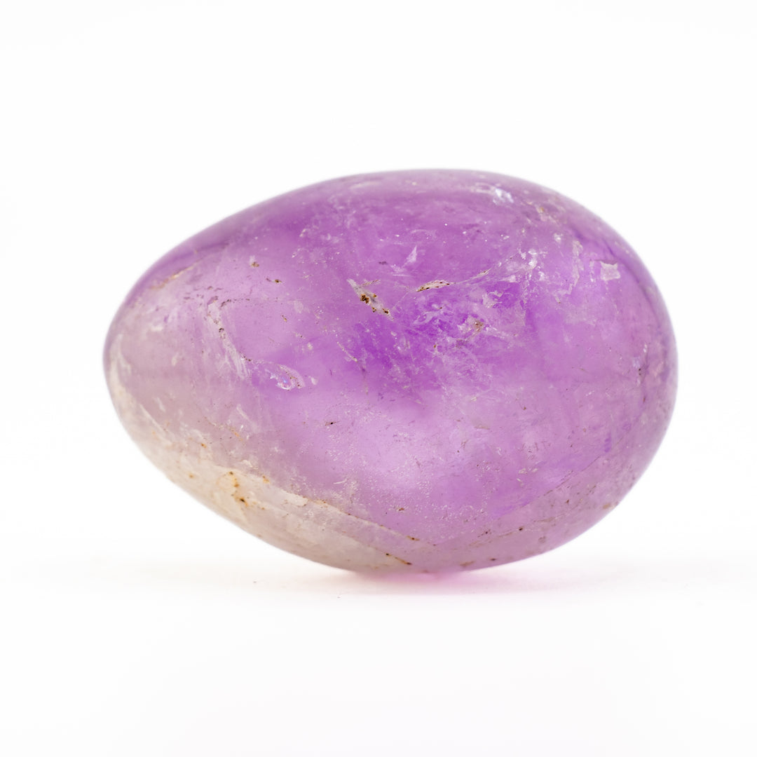 Natural Amethyst Crystal Egg - Healing Gemstone Decoration, Meditation Therapy Gifts