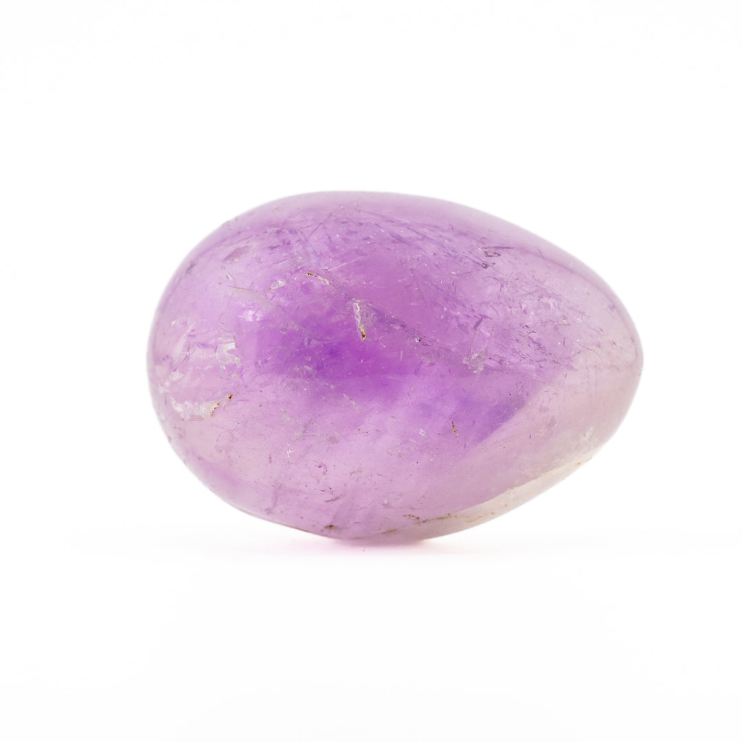 Natural Amethyst Crystal Egg - Healing Gemstone Decoration, Meditation Therapy Gifts