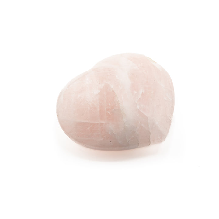 Corazón de cristal de cuarzo rosa natural: decoración con piedras preciosas curativas, regalos para terapia de meditación