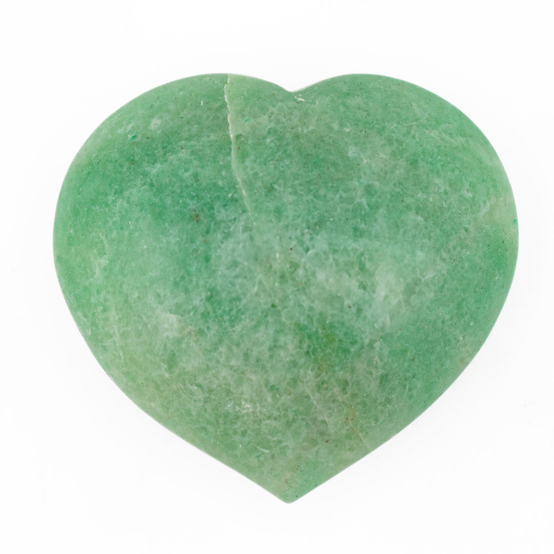 Natural Green Aventurine Crystal Heart - Healing Gemstone Decoration, Meditation Therapy Gifts