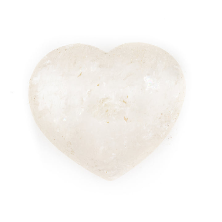Corazón de cristal de cuarzo transparente natural: decoración con piedras preciosas curativas, regalos para terapia de meditación