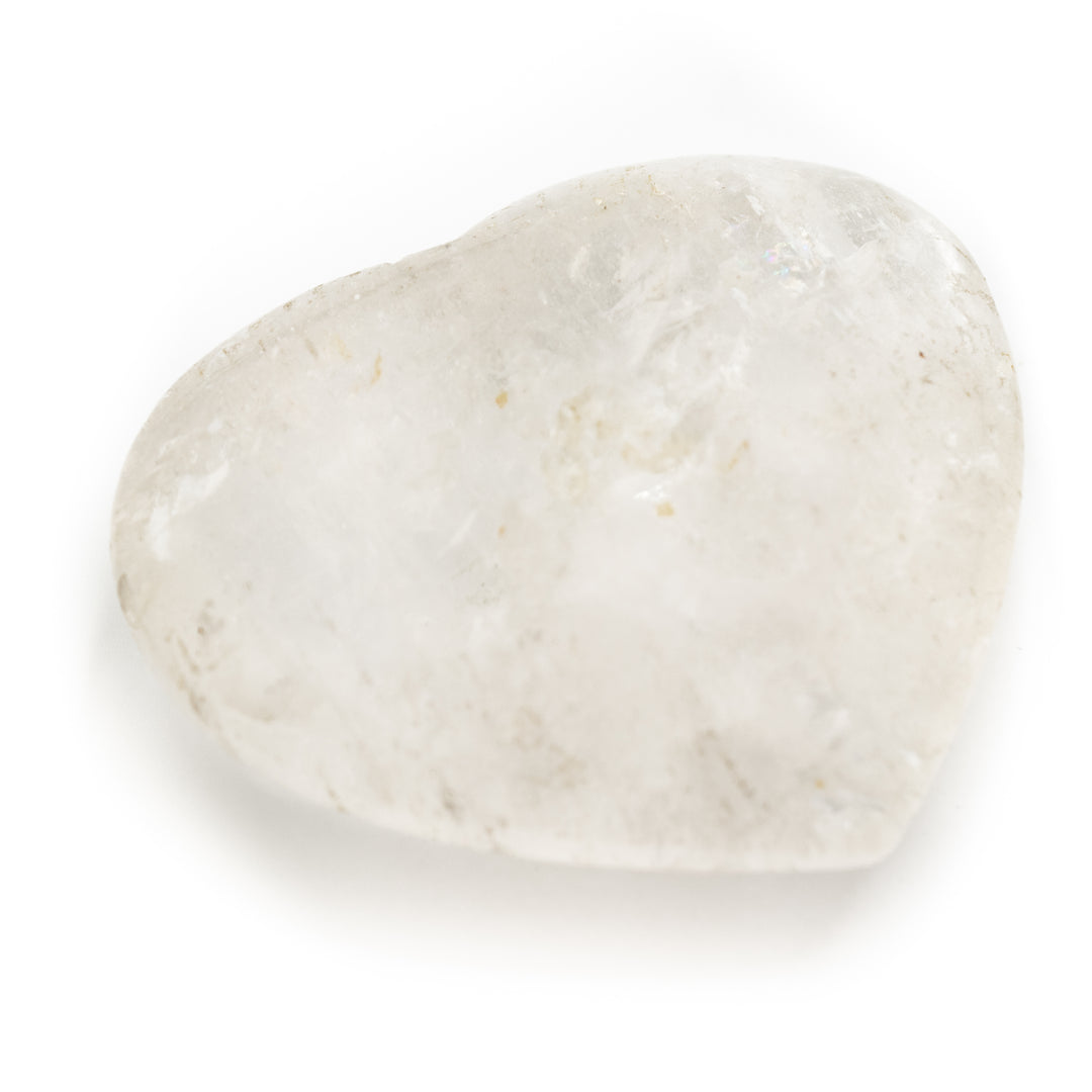 Corazón de cristal de cuarzo transparente natural: decoración con piedras preciosas curativas, regalos para terapia de meditación