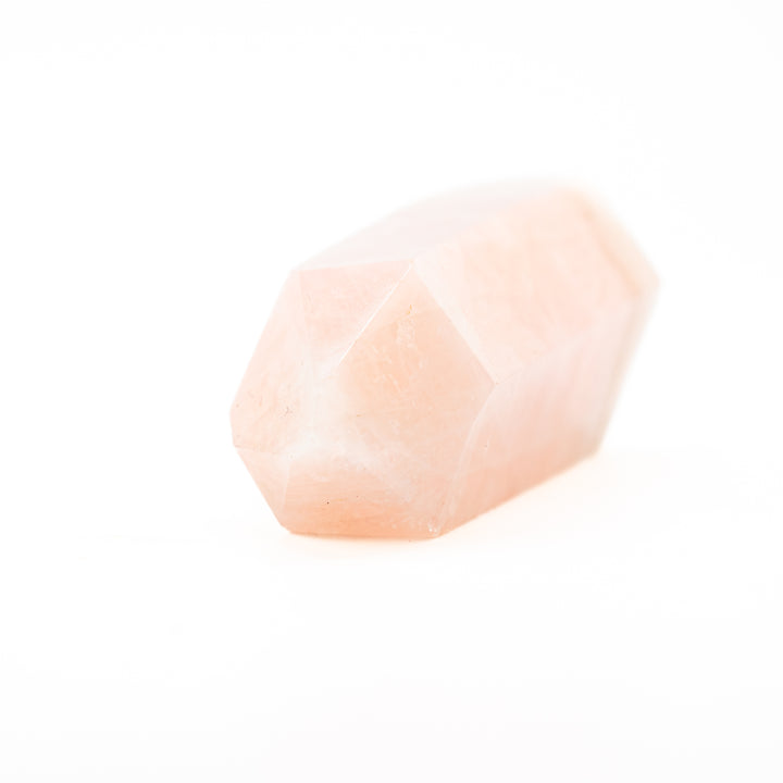 Torre de obelisco de cristal de cuarzo rosa natural: decoración con piedras preciosas curativas, regalos para terapia de meditación