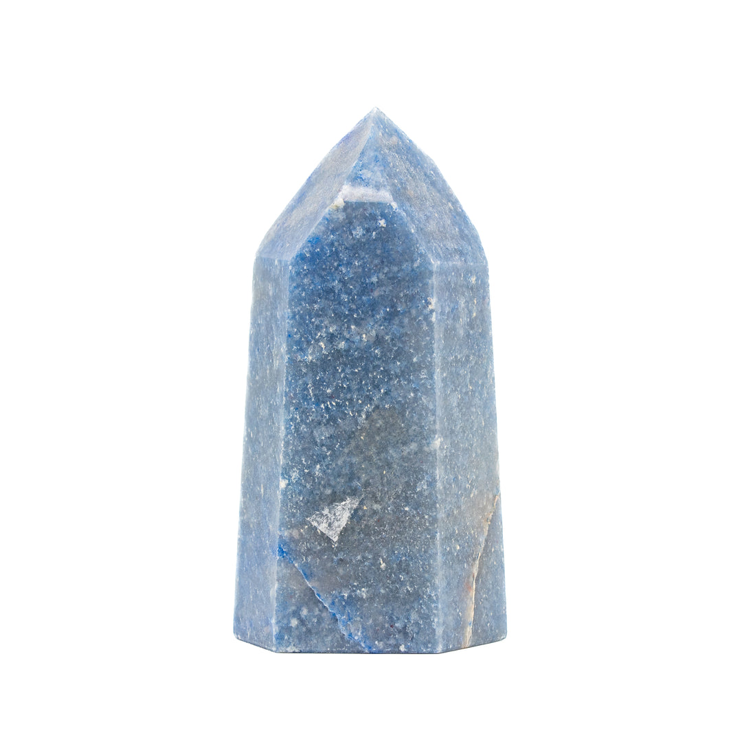 Natural Blue Aventurine Crystal Obelisk Tower - Healing Gemstone Decoration, Meditation Therapy Gifts