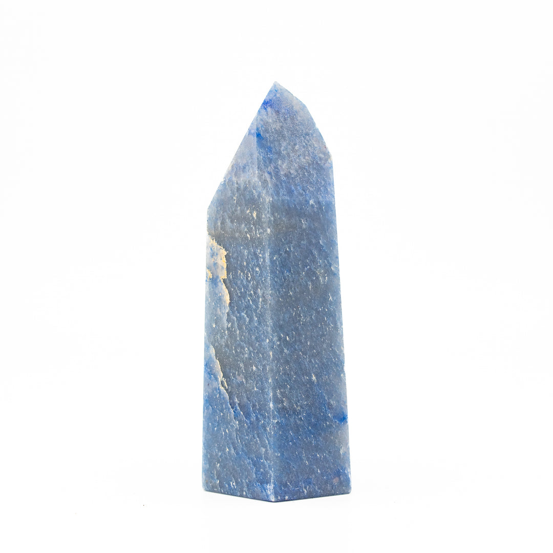 Natural Blue Aventurine Crystal Obelisk Tower - Healing Gemstone Decoration, Meditation Therapy Gifts