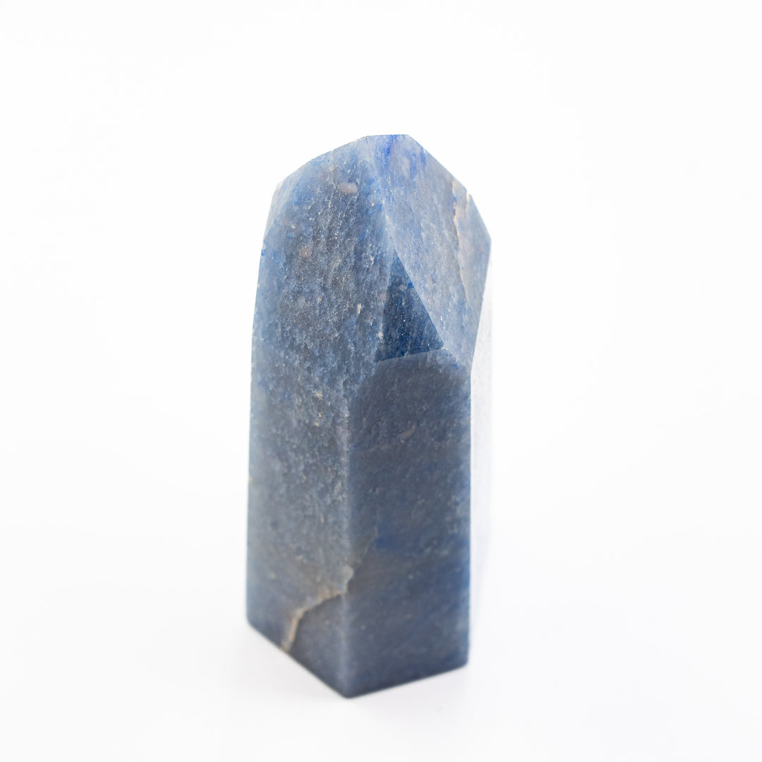 Natural Blue Aventurine Crystal Obelisk Tower - Healing Gemstone Decoration, Meditation Therapy Gifts