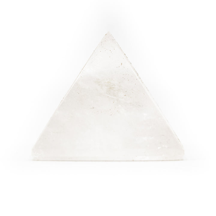 Natural Clear Quartz Crystal Pyramid - Healing Gemstone Decoration, Meditation Therapy Gifts