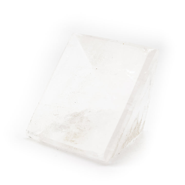 Natural Clear Quartz Crystal Pyramid - Healing Gemstone Decoration, Meditation Therapy Gifts