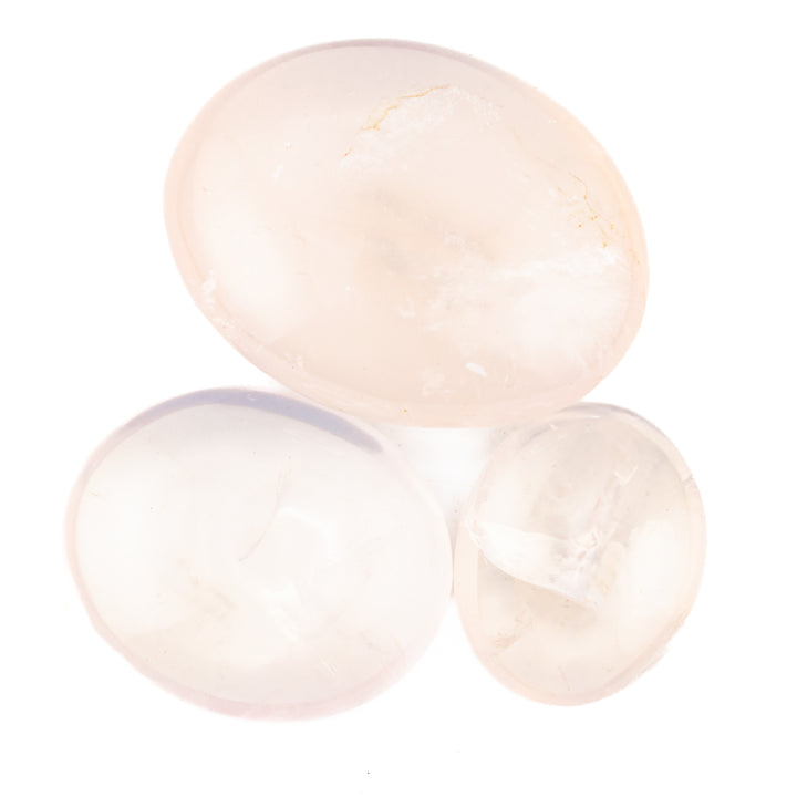 Natural Girasol Opal Palm Stone Crystal - Polished Healing Crystal, Oval Therapy Gemstone