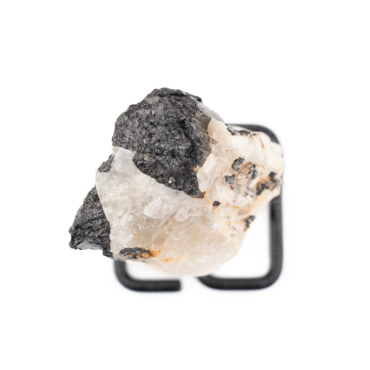 Cristal de quartz naturel sur support métallique – Décoration de pierres précieuses curatives, cadeaux de thérapie méditative