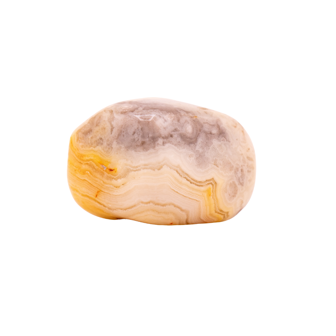 Pierres de cristal polies et naturelles d'agate folle, 2-3 cm, qualité supérieure