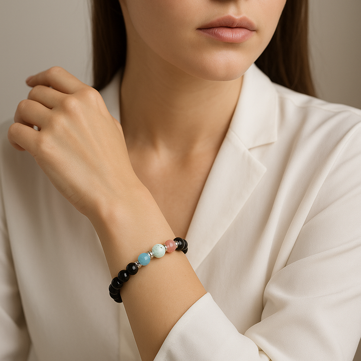 Bracelets en pierres précieuses naturelles pour transgenres LGBTQ+
