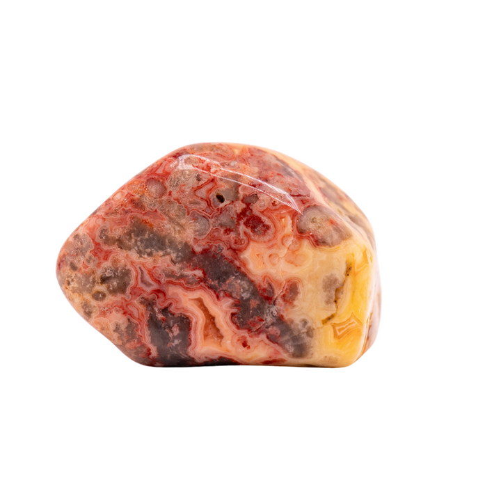 Pierres de cristal polies et naturelles d'agate folle, 2-3 cm, qualité supérieure