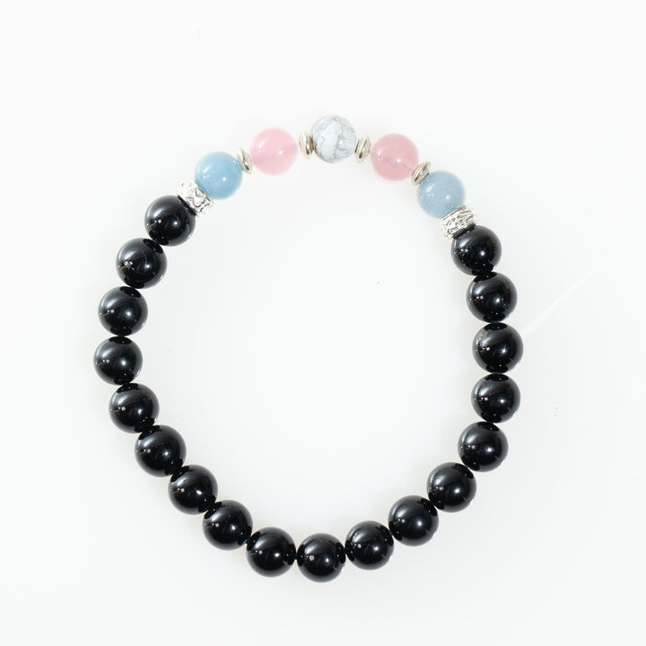 Bracelets en pierres précieuses naturelles pour transgenres LGBTQ+