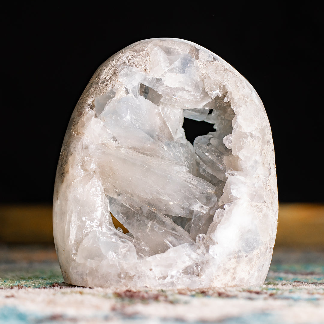 Celestite Cathedral Geode | 3.2 lbs