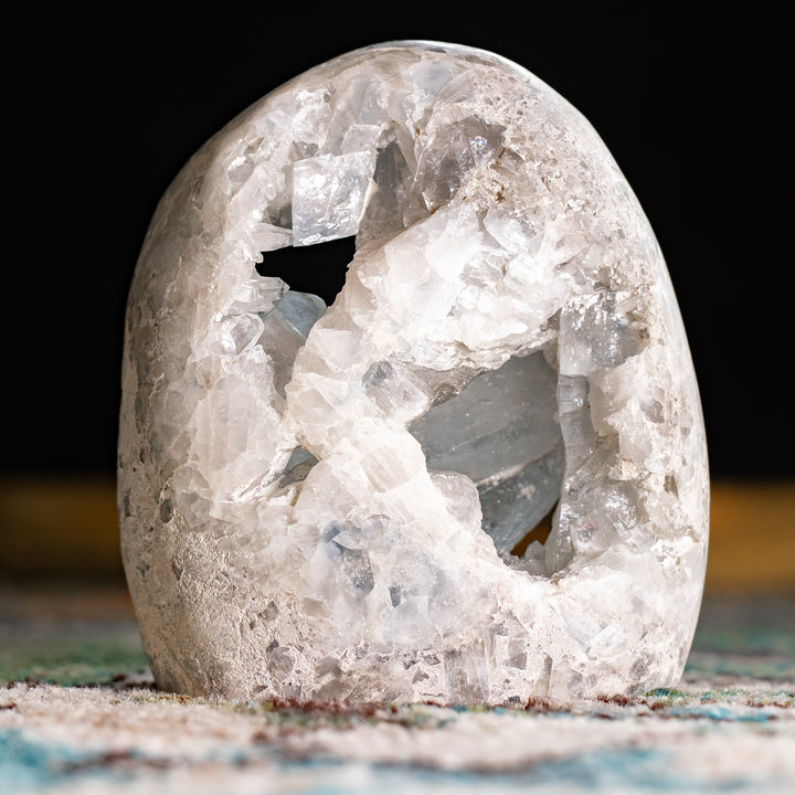 Celestite Cathedral Geode | 3.2 lbs