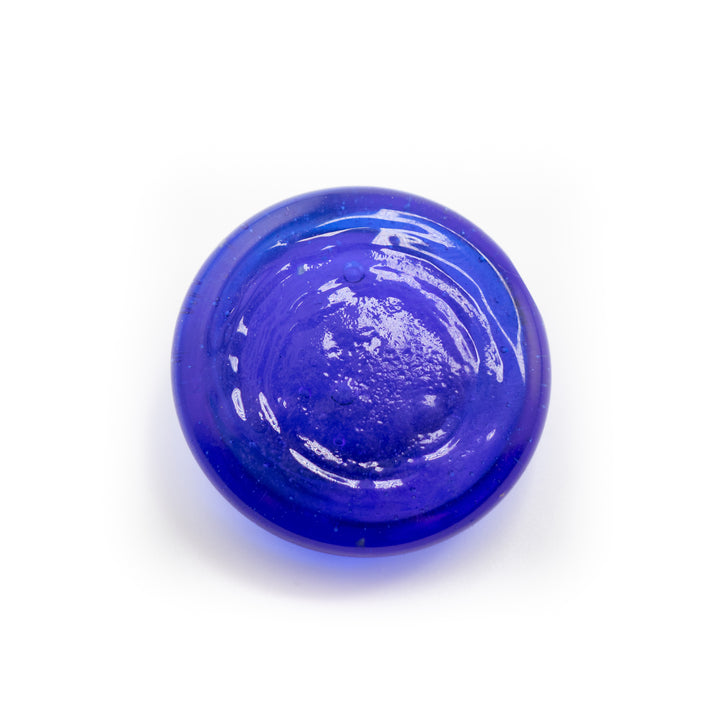 Handmade Flat Lampwork Nazar/Evil Eye, 1" Inch