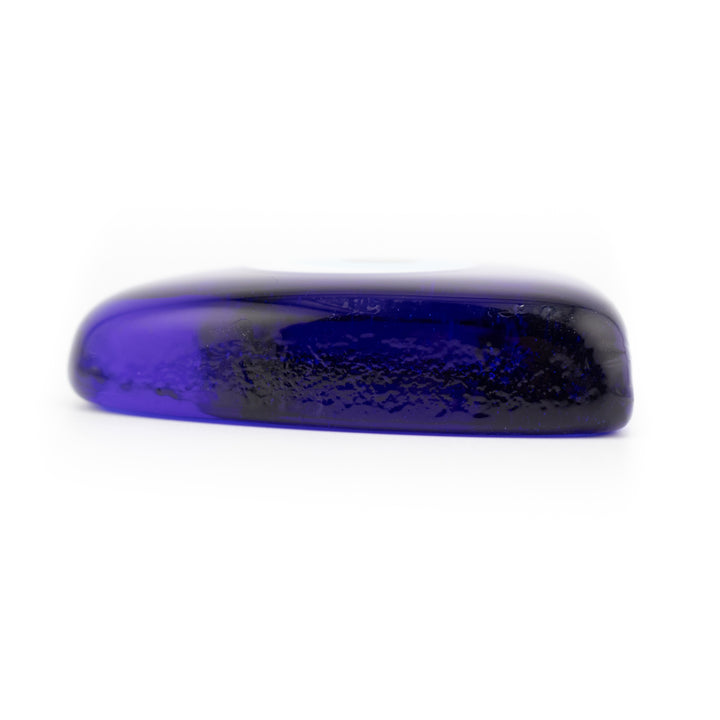 Handmade Heart Shaped Lampwork Nazar/Evil Eye, 2.5" Inch