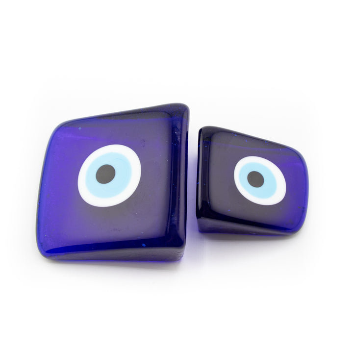 Handmade Cut Base Lampwork Nazar/Evil Eye, 3.5" Inch