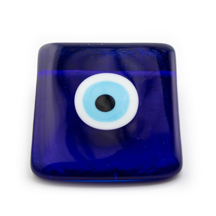 Handmade Cut Base Lampwork Nazar/Evil Eye, 3.5" Inch