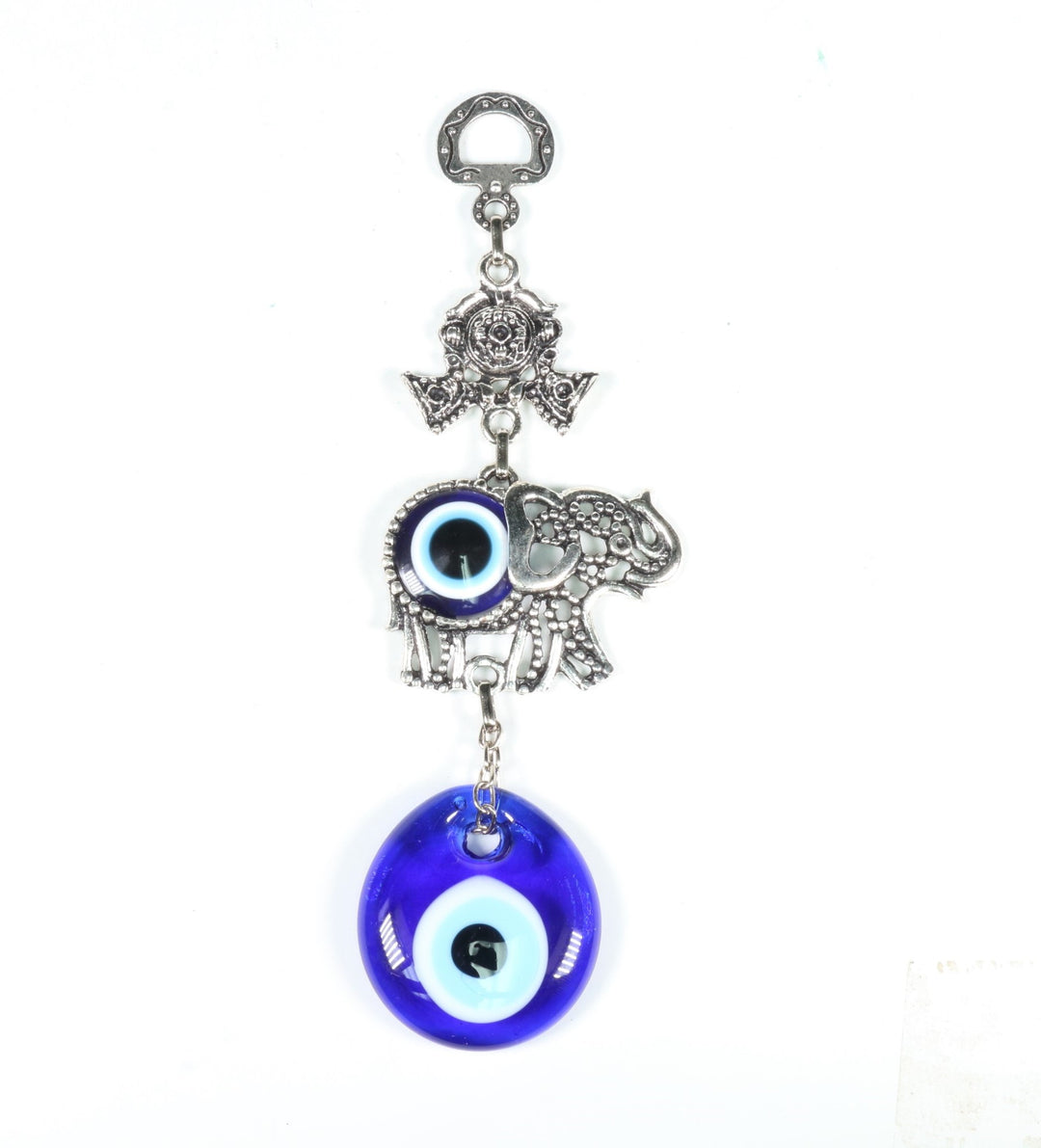 Auténtica decoración de pared con figura de elefante de Nazaret/Mal de Ojo, 20 cm