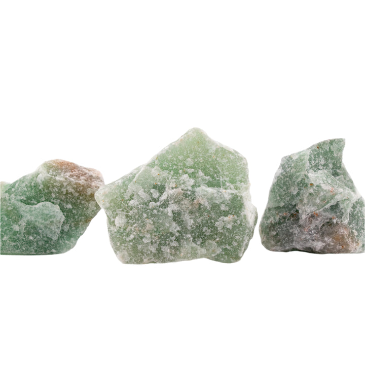 Cristales de aventurina verde en bruto | Prosperidad y equilibrio emocional