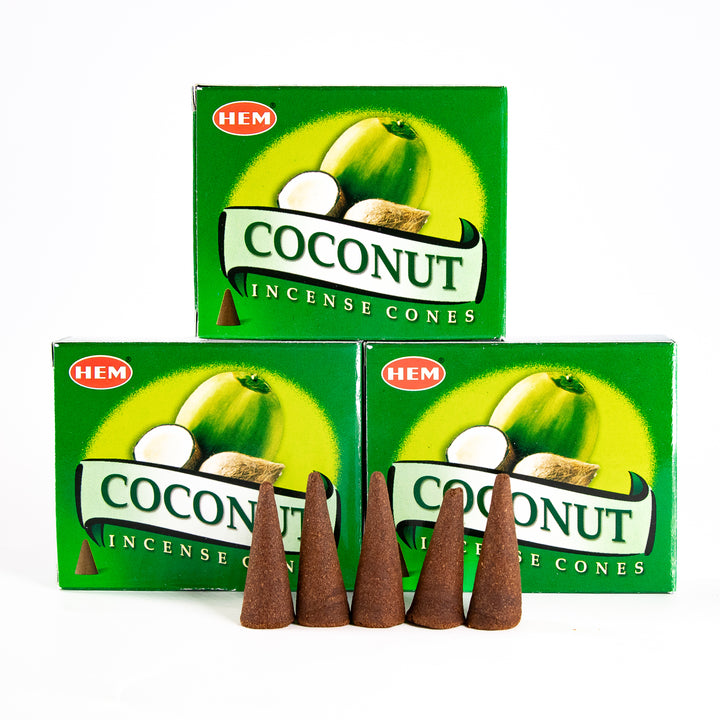 HEM Coconut Incense Cones (24g)