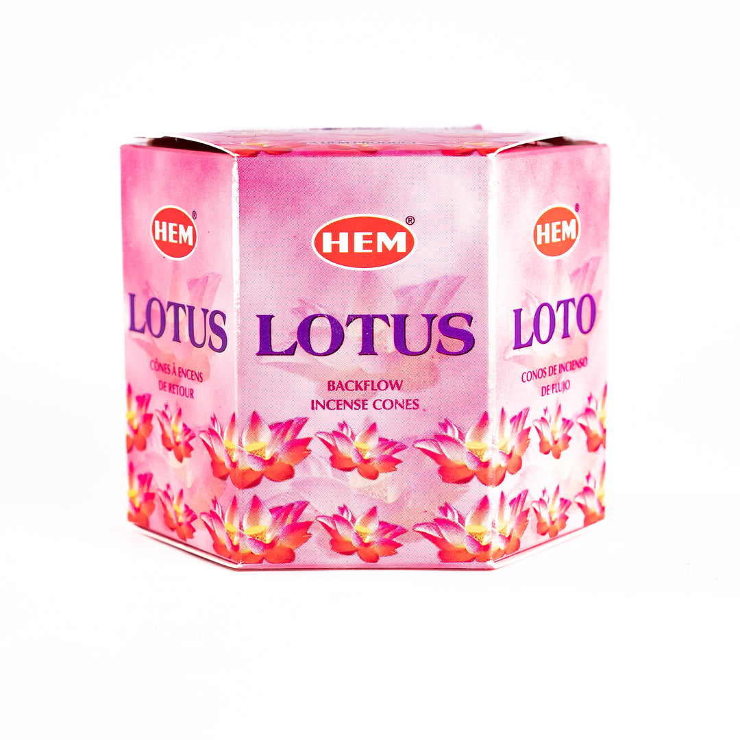 Cônes d'encens à reflux HEM Lotus