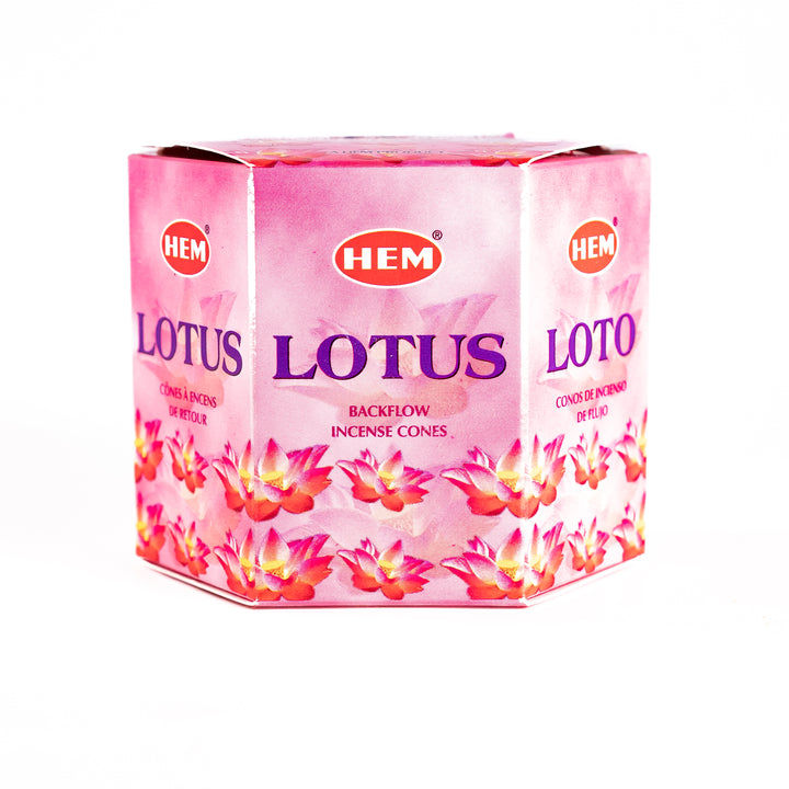 Cônes d'encens à reflux HEM Lotus