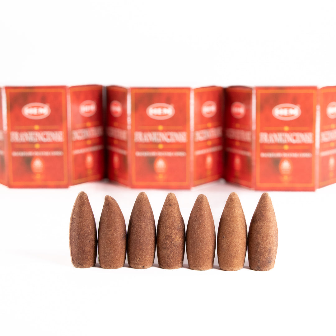 HEM Frankincense Backflow Incense Cones