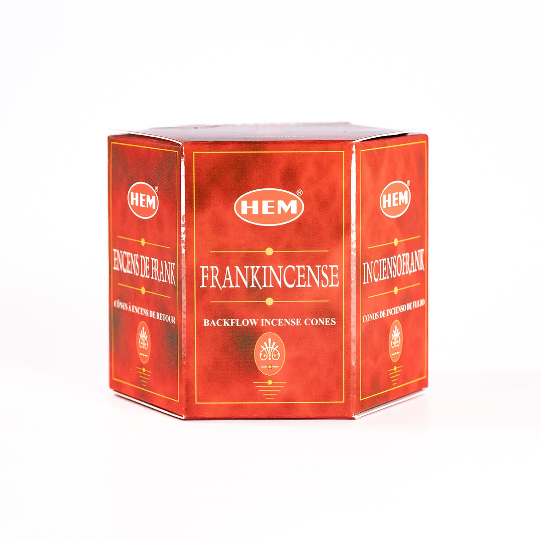 HEM Frankincense Backflow Incense Cones