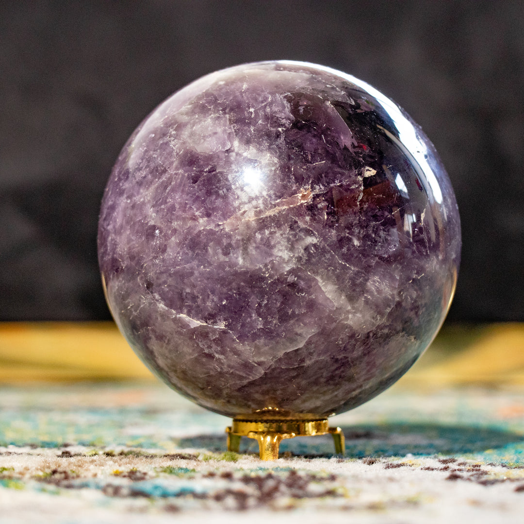 Esfera de amatista