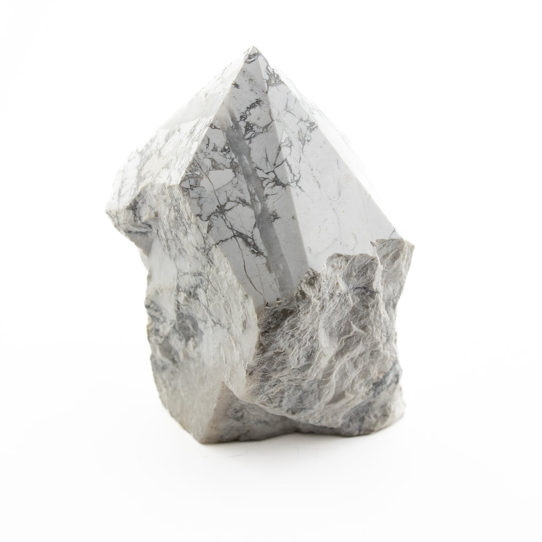 Howlite Power Point – Calm, Awareness & Healing