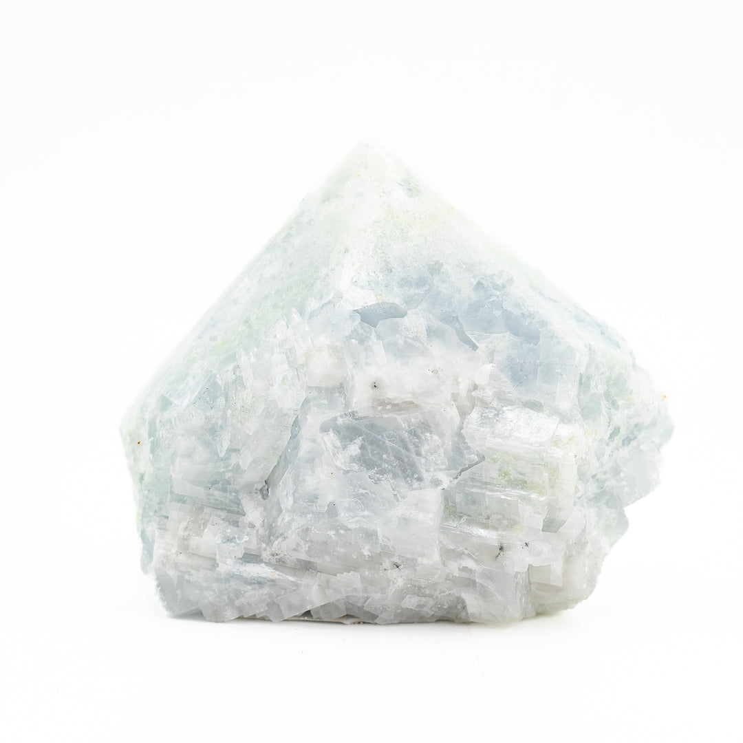 Blue Calcite Power Point – Calm, Communication & Inner Peace
