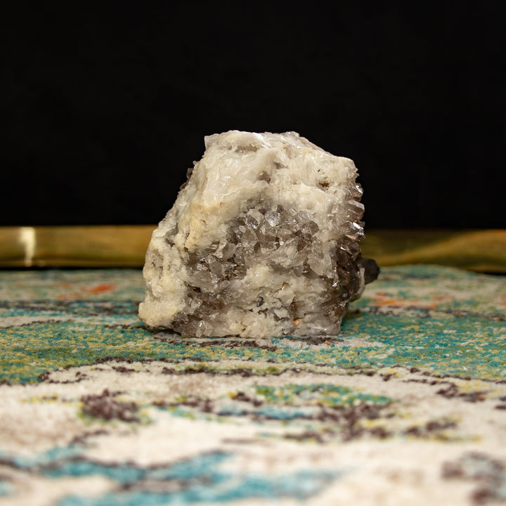 Compact Smoky Quartz Cluster from Brazil – Soothing Grounding Energy (5.7 lbs)