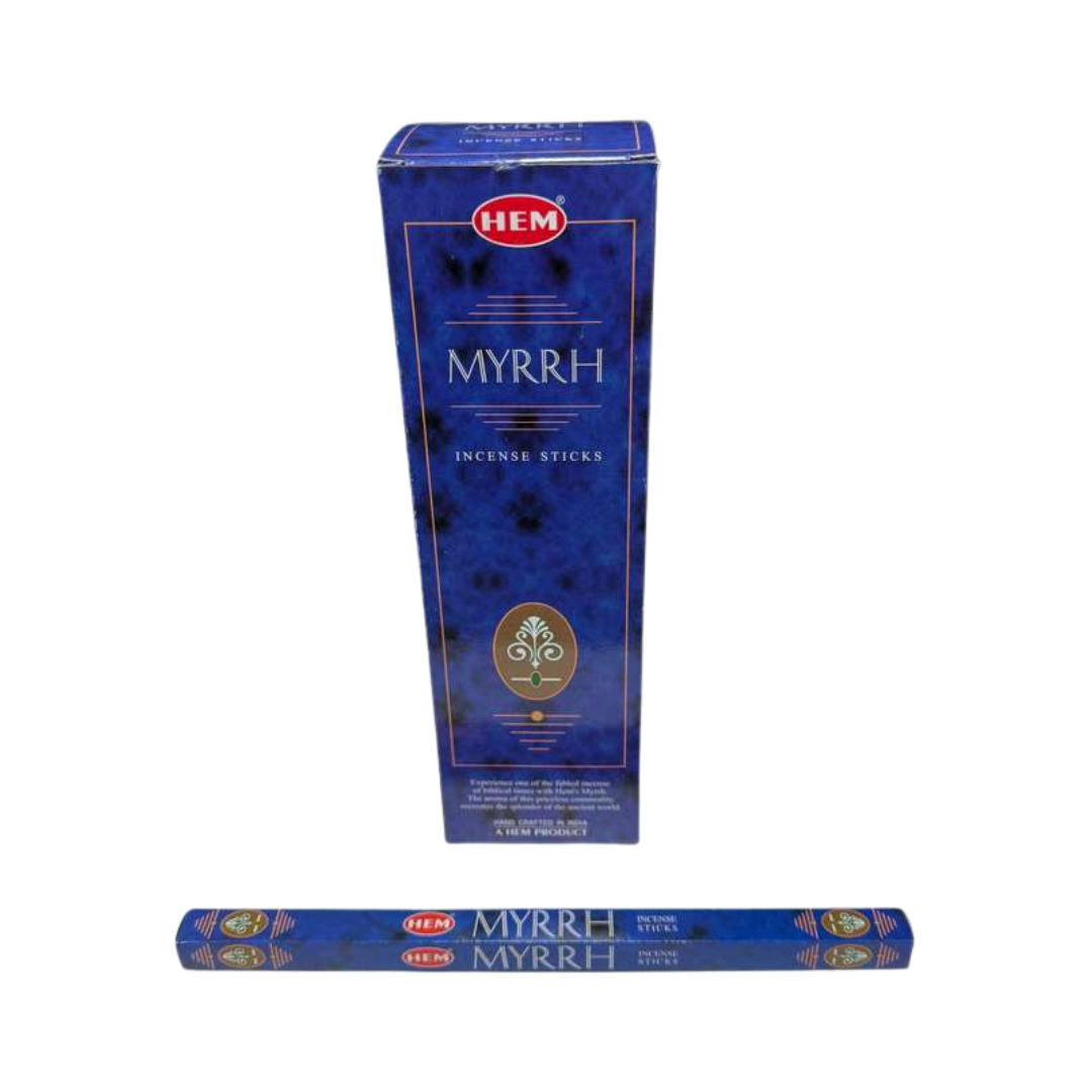 HEM Myrrh Incense Sticks – 8 Pack