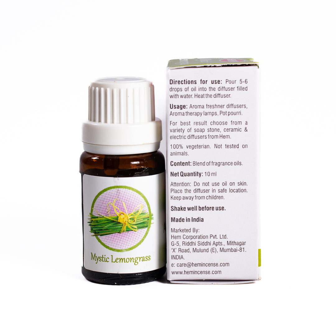 Huile aromatique de citronnelle mystique HEM (10 ml)
