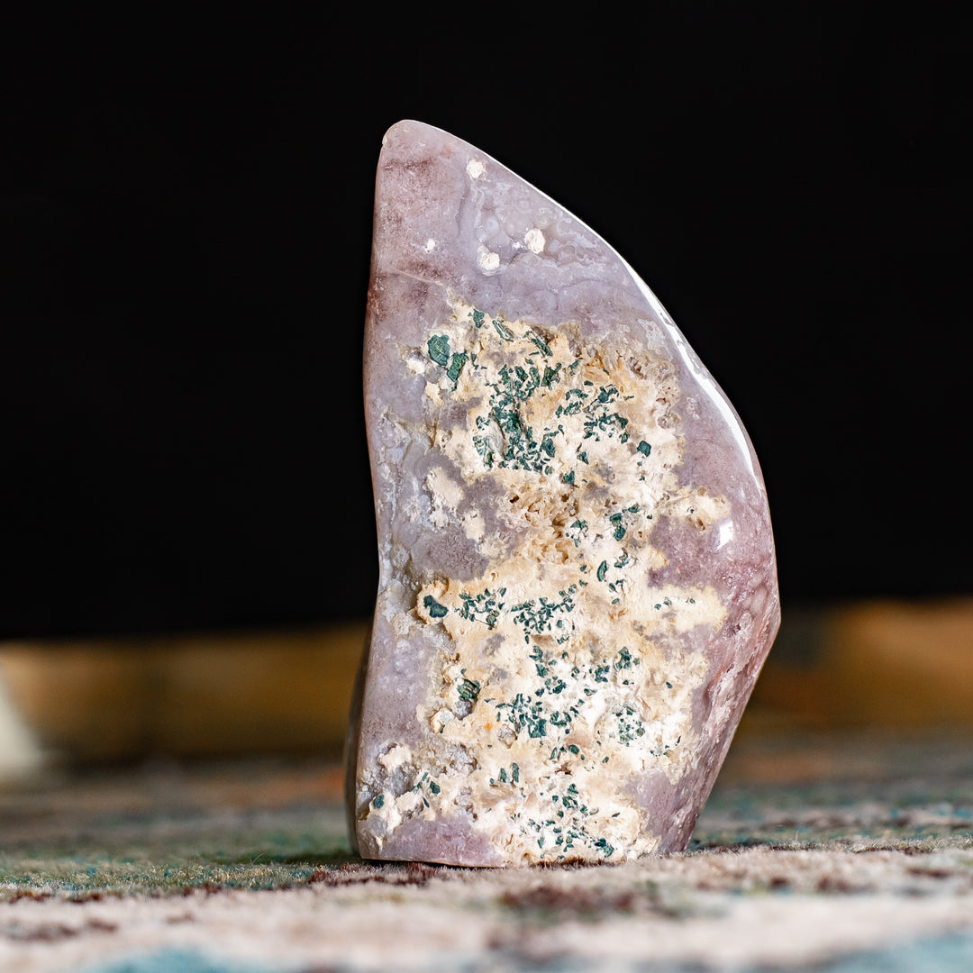 Earth-Form Pink Amethyst Geode | 1.6 lbs
