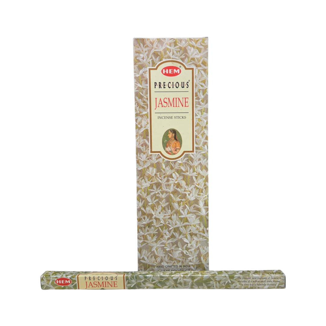 HEM Precious Jasmine Incense Sticks - 8 Pack