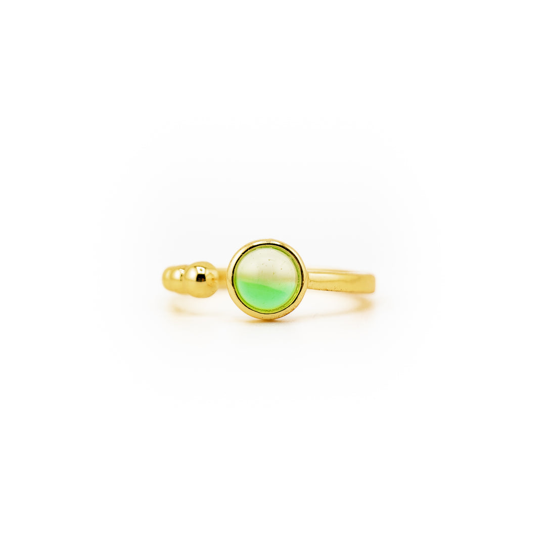 Anillo de piedras preciosas naturales para mujer y hombre - Regalo de joyería con piedras preciosas