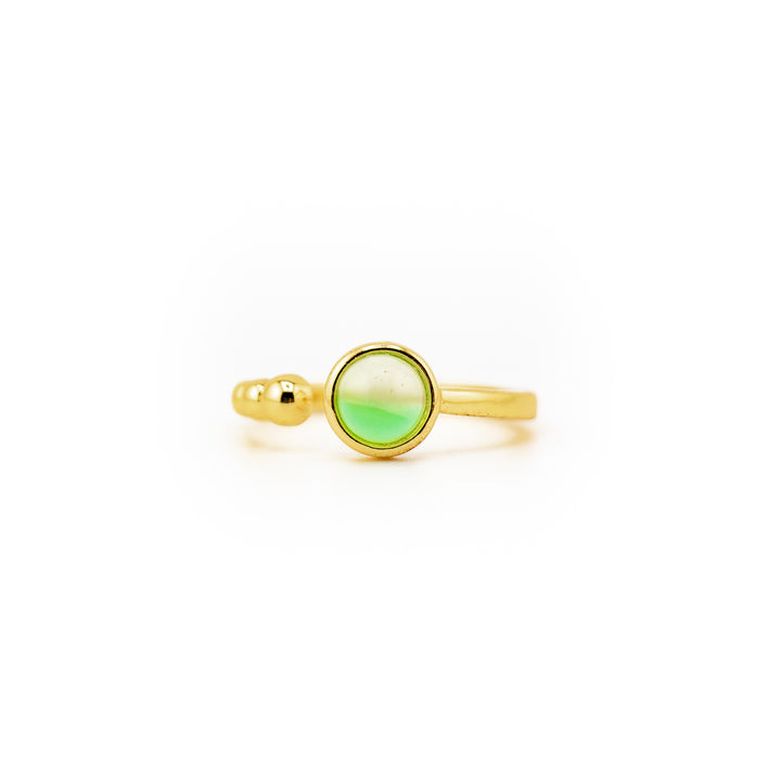 Anillo de piedras preciosas naturales para mujer y hombre - Regalo de joyería con piedras preciosas