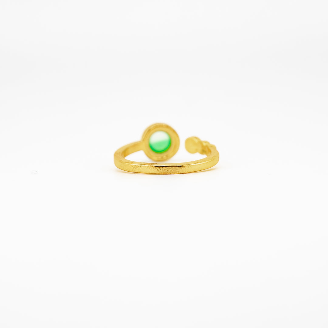 Anillo de piedras preciosas naturales para mujer y hombre - Regalo de joyería con piedras preciosas