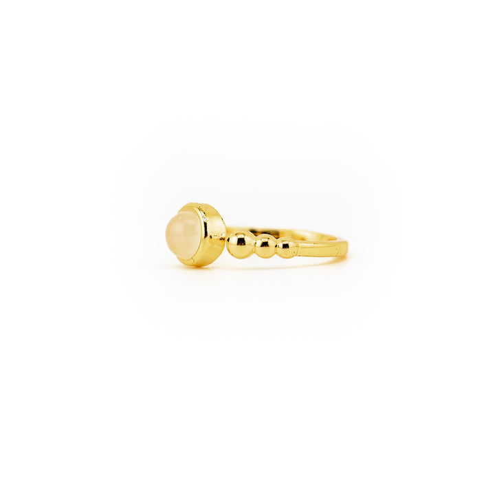 Anillo de piedras preciosas naturales para mujer y hombre - Regalo de joyería con piedras preciosas