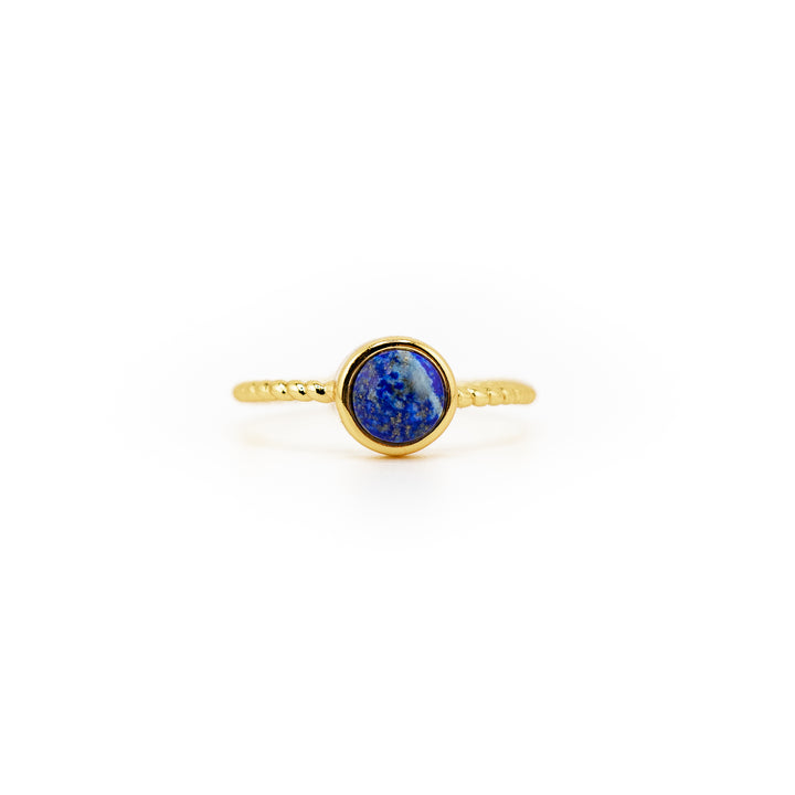 Anillo de piedras preciosas naturales para mujer y hombre - Regalo de joyería con piedras preciosas