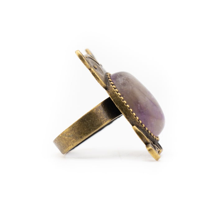 Owl Shaped Ring for Women & Men - Gemstone Ring Jewelry Gift