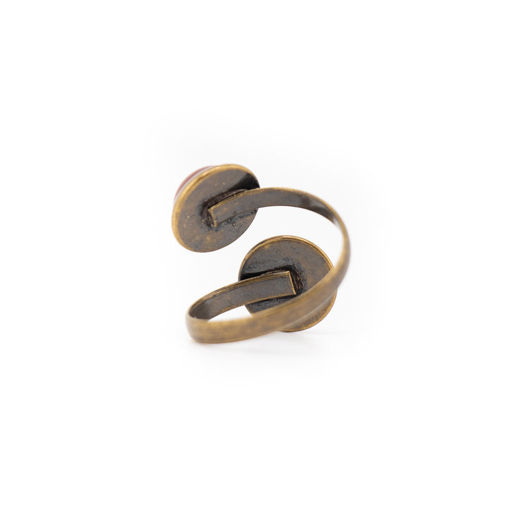Anillo de piedras preciosas naturales para mujer y hombre - Regalo de joyería con piedras preciosas