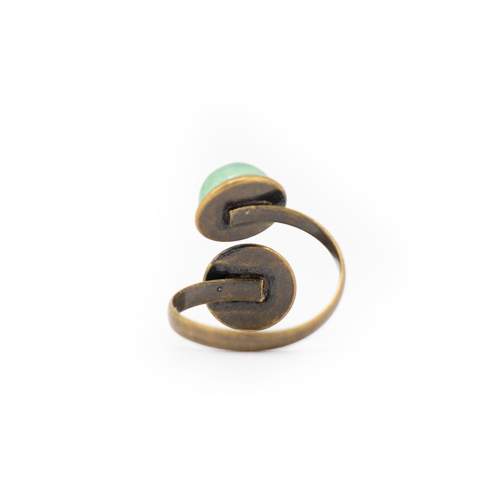 Anillo de piedras preciosas naturales para mujer y hombre - Regalo de joyería con piedras preciosas
