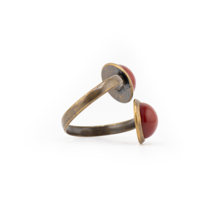 Anillo de piedras preciosas naturales para mujer y hombre - Regalo de joyería con piedras preciosas