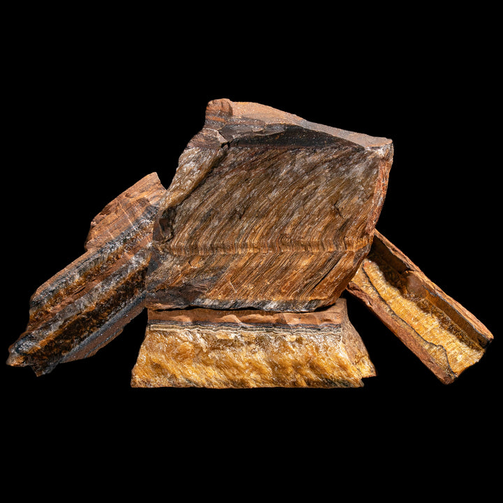 Tiger Eye Rough Crystals | Protection & Confidence