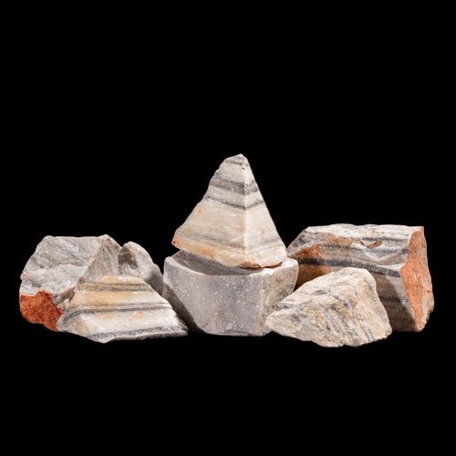 Zebra Jasper Rough Crystals | Balance & Harmony